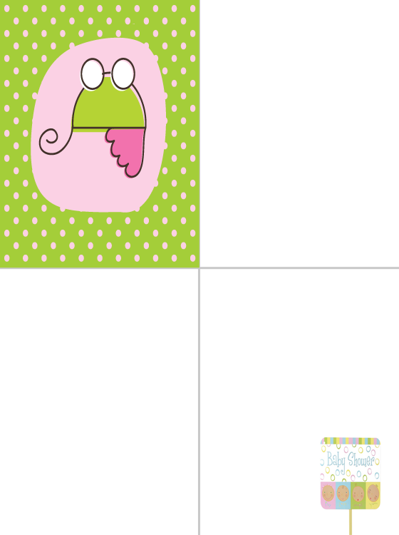 Printable Baby Carriage Invitations