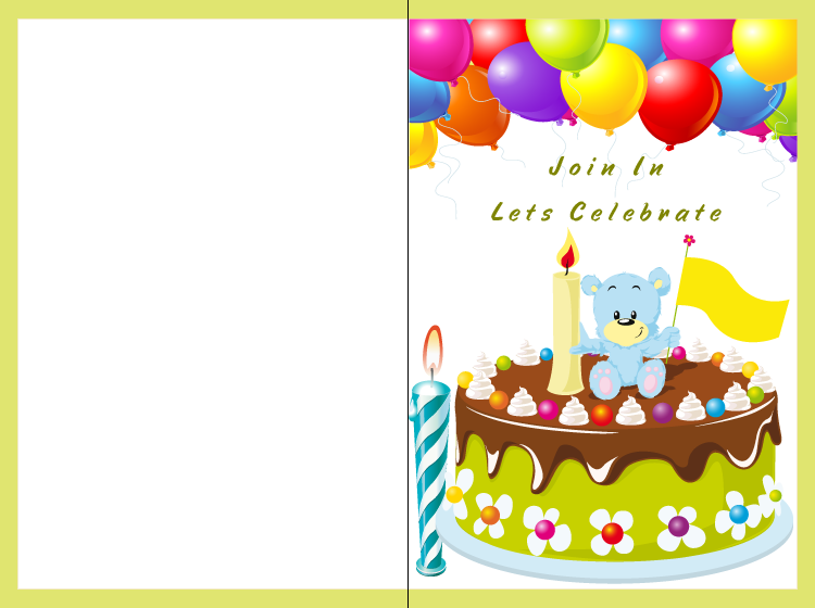 Join In Birthday Invitations
