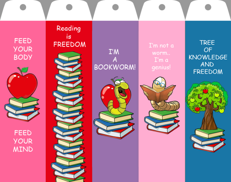 Printable Bookmarks with Quotes