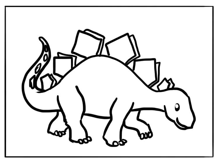 Printable Dinosaur Coloring Sheets