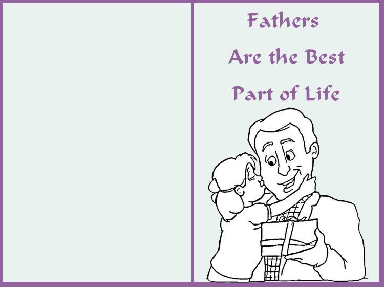 Printable Happy Fathers Day Cards