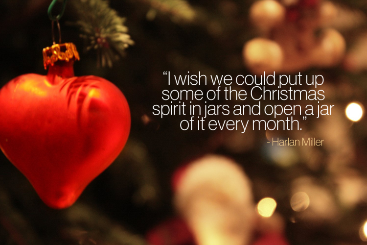 Harlan Miller Christmas Quote