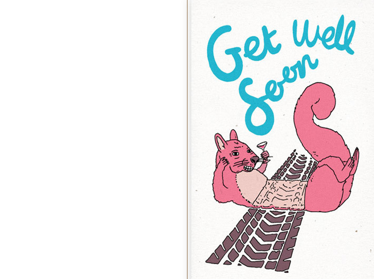 Funny Get Well Soon Card