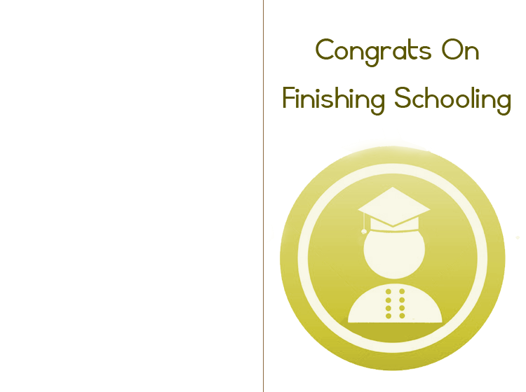 Printable Congrats Graduation Card
