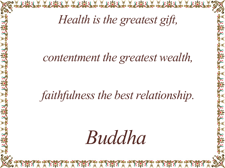 Buddha Health Inspirational Quotes