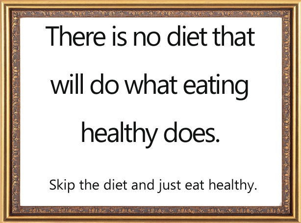 Printable Eating Healthy Quote