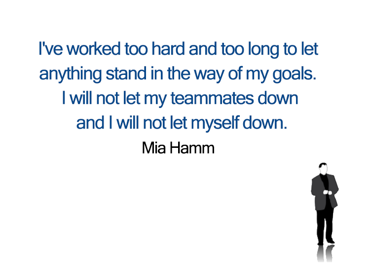 Printable Mia Hamm Quotes