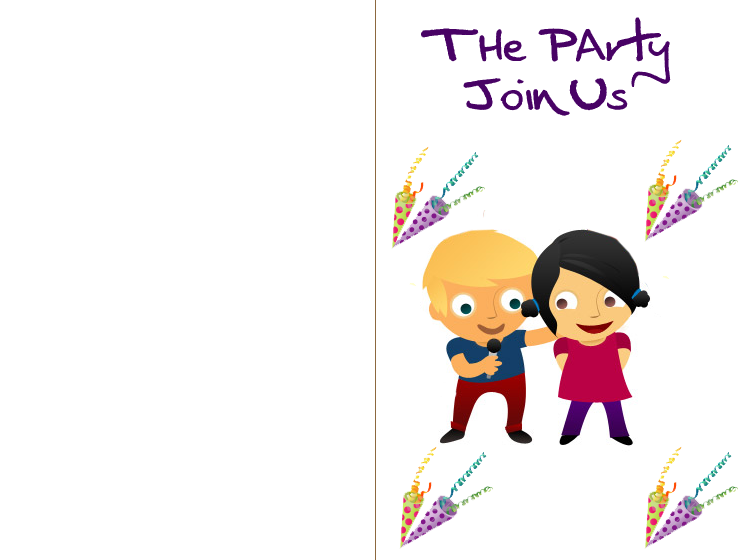 Printable Fun Party Invitations