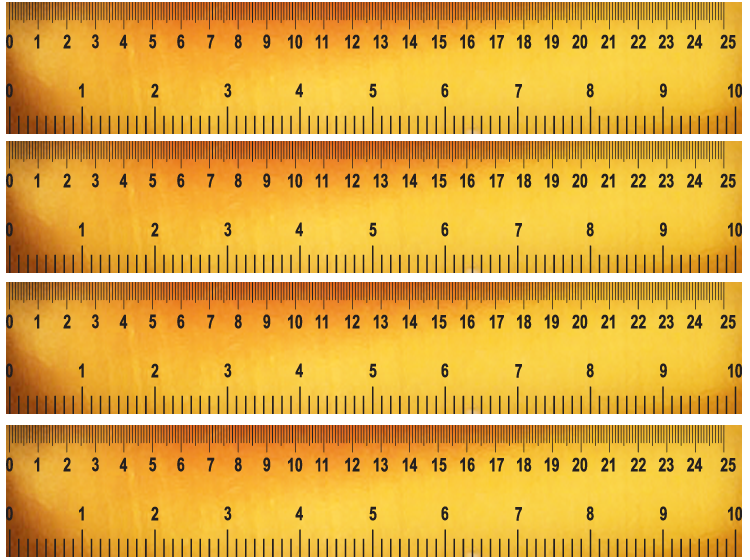 Wood Pattern Printable Ruler