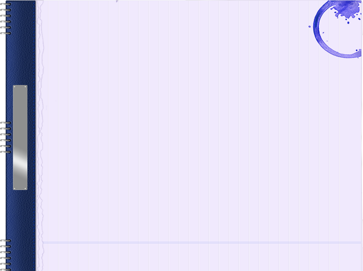 Blue Coffee Stain Printable Stationery