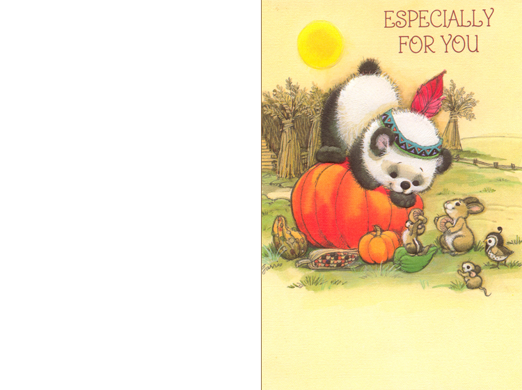 Printable Pumpkin Patch Thanksgiving Cards