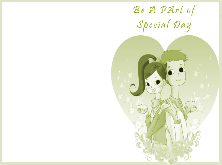 Green Wedding Invitations 