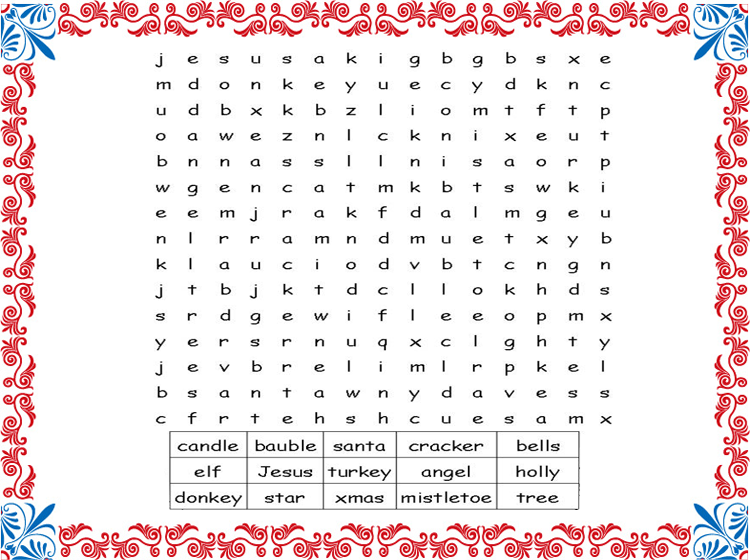 Spring Season Printable Word Searches