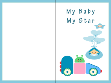 My Baby Star Baby Cards