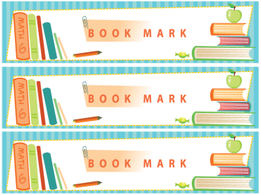 Math Books Printable Bookmarks