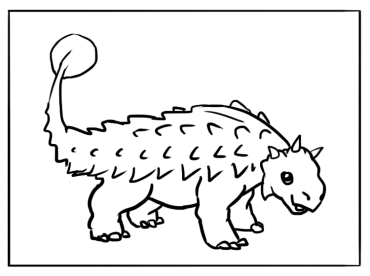 Dinosaur Free Coloring Sheets