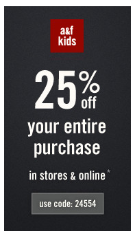 Printable Abercrombie Kids Coupon