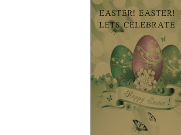 Easter Celebration Cards