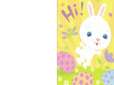 Printable Pastel Easter Cards