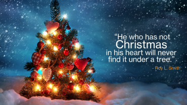 Christmas Heart Quote