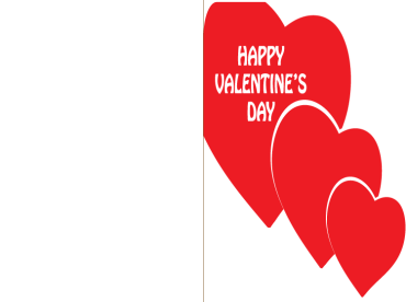 Printable Red Hot Valentines Day Card