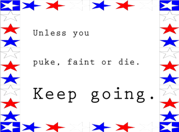 Keep on Going Funny Quotes