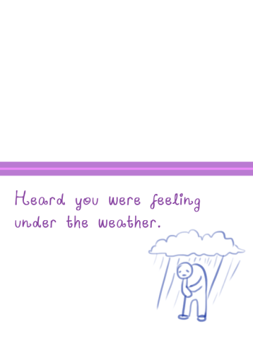 Printable Ready Made Get Well Cards