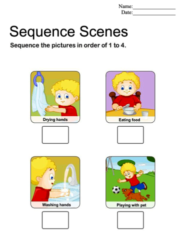 Hygiene Printable Worksheets
