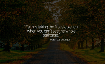 Martin Luther King Faith Quote