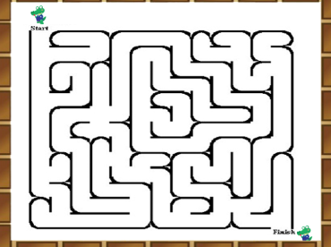 Fun Printable Maze Game