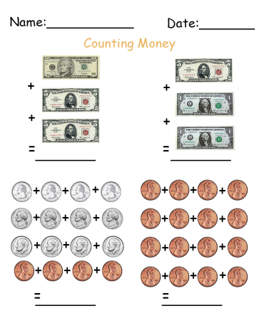 Money Worksheet