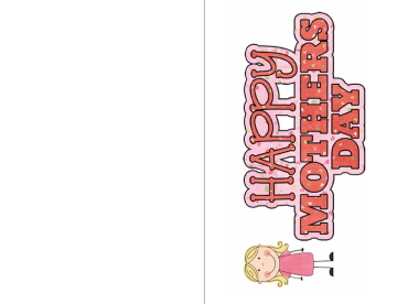 Printable Card for Mother's Day