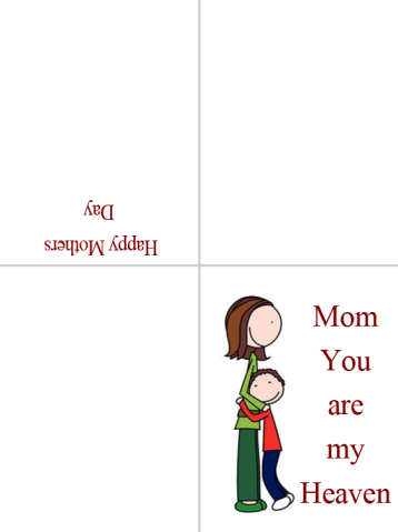 Printable Mother's Day Cards