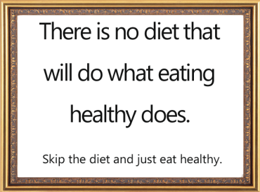 Printable Eating Healthy Quote