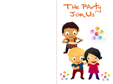 Printable Join Us Party Invitations