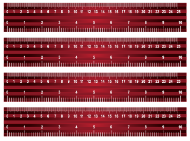 Dark Red Rulers