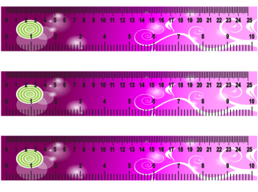 Purple Swirls Ruler Printable Crafts