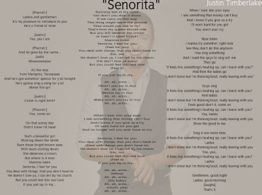 Seniorita Printable Sheet Music