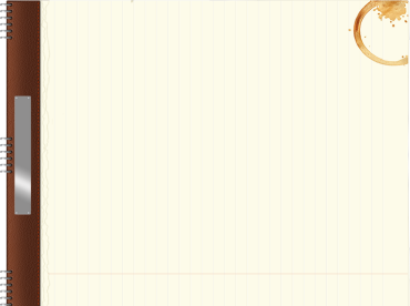 Brown Coffee Stain Printable Stationery