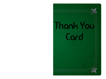 Unique Thank You Cards