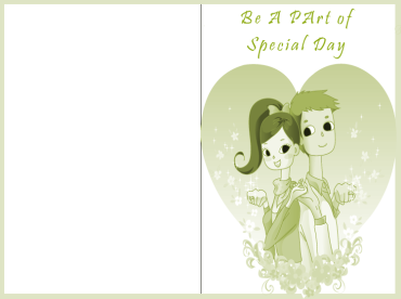 Green Wedding Invitations 