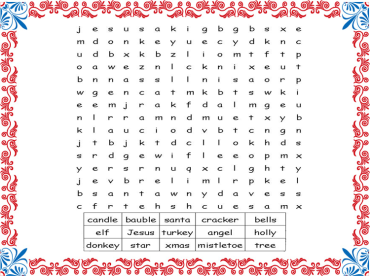 Spring Season Printable Word Searches